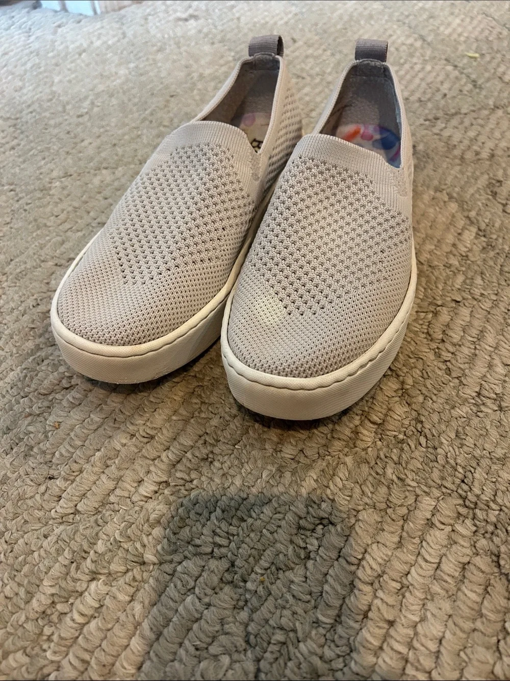 Born Knit Slip-On Sneakers in Light Gray - Picture 9 of 11